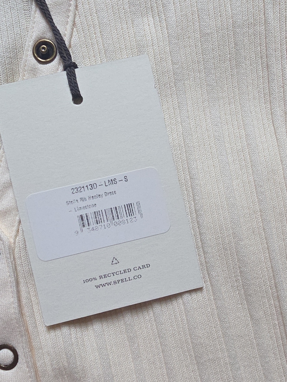 Spell Stella Ribbed Henley - Picture 6 of 8